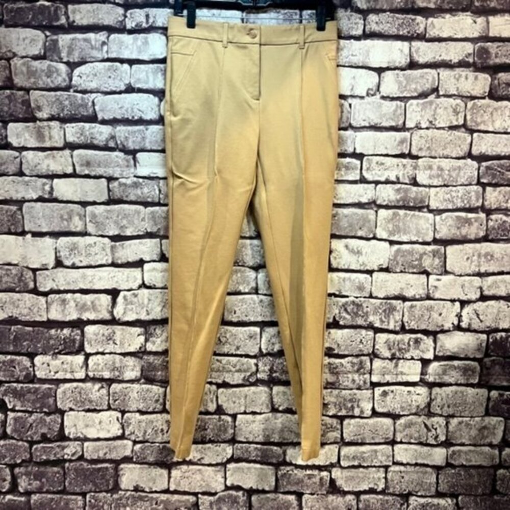 Chico's So Slimming Beige Seamed Leg Pants Size S/4